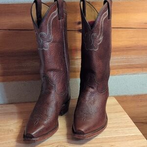 Tony Lama Rich Brown Western Boots